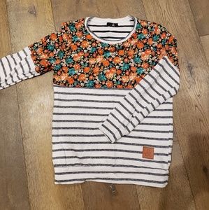 Ampersand Avenue Floral Sweatshirt